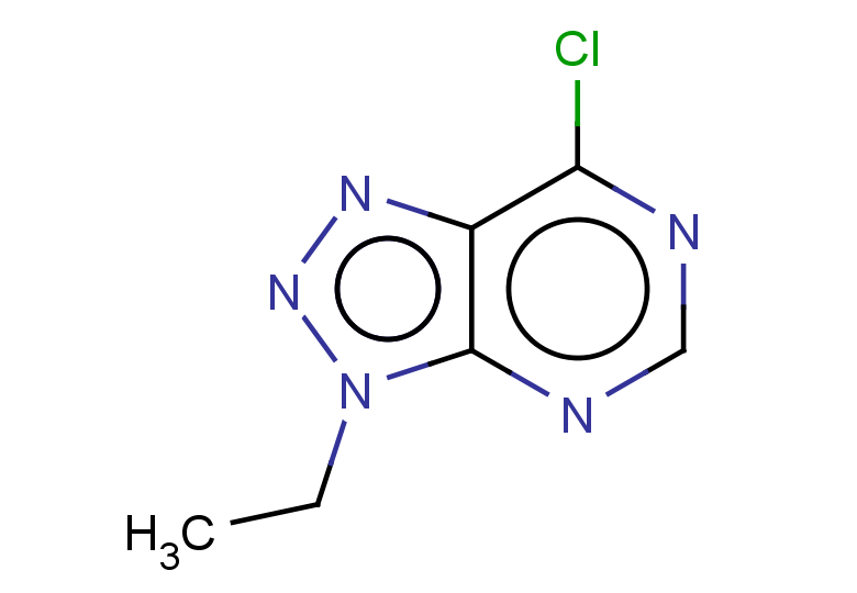 7-chloro-3-ethyl-3H-[1,2,3]triazolo[4,5-d]pyrimidine