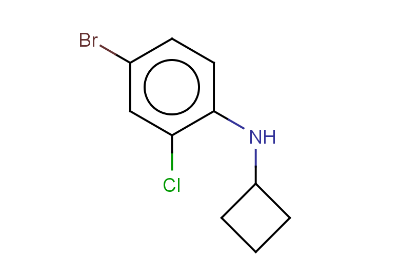 4-bromo-2-chloro-N-cyclobutylaniline