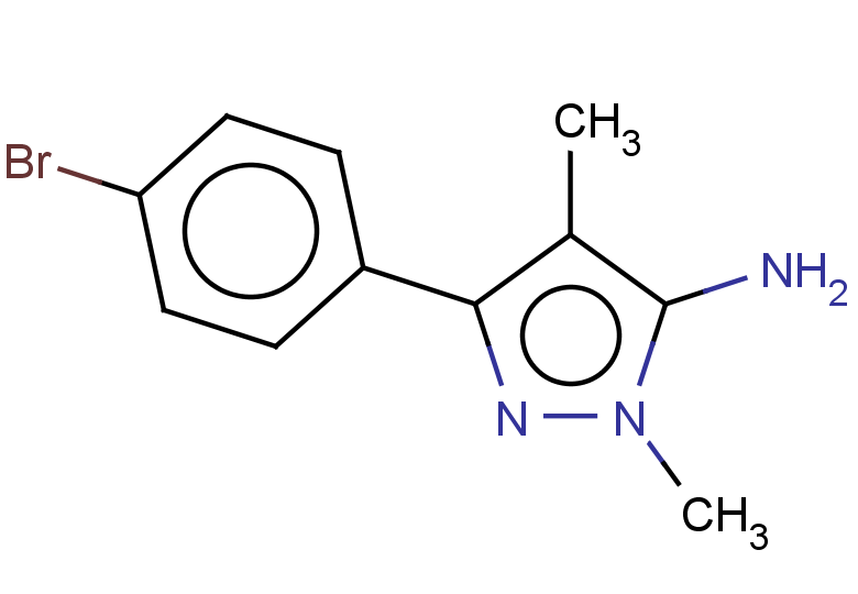 3-(4-bromophenyl)-1,4-dimethyl-1H-pyrazol-5-amine