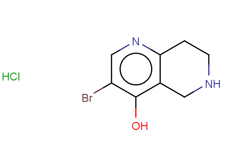 3-bromo-5,6,7,8-tetrahydro-1,6-naphthyridin-4-ol hydrochloride