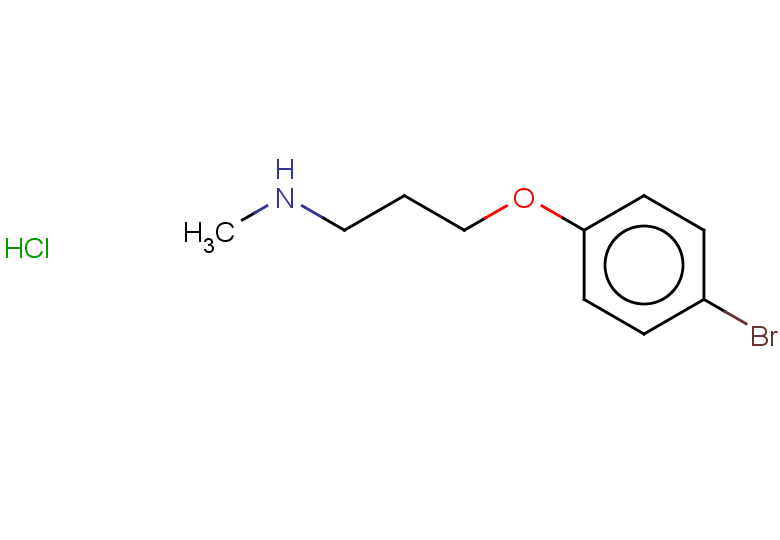 3-(4-bromophenoxy)-N-methylpropan-1-amine hydrochloride
