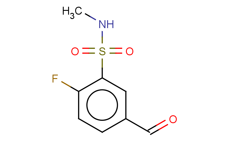 2-fluoro-5-formyl-N-methylbenzene-1-sulfonamide