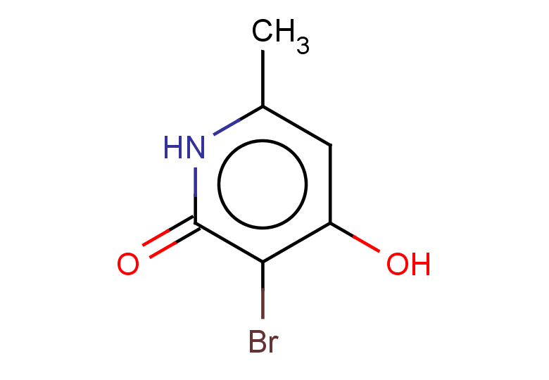 3-bromo-4-hydroxy-6-methylpyridin-2(1H)-one