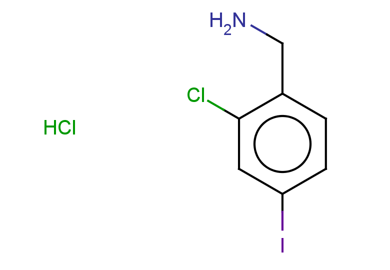 (2-chloro-4-iodophenyl)methanamine hydrochloride