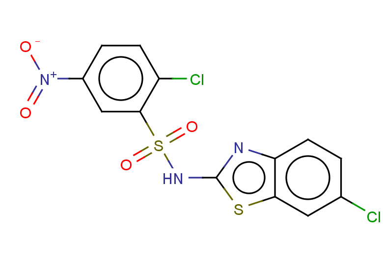 2-chloro-N-(6-chloro-1,3-benzothiazol-2-yl)-5-nitrobenzene-1-sulfonamide
