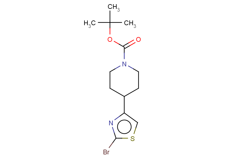 tert-butyl 4-(2-bromo-1,3-thiazol-4-yl)piperidine-1-carboxylate
