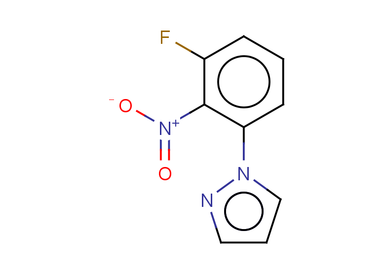 1-(3-fluoro-2-nitrophenyl)-1H-pyrazole