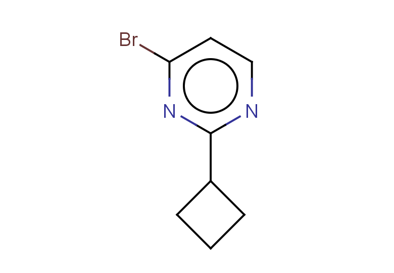 4-bromo-2-cyclobutylpyrimidine
