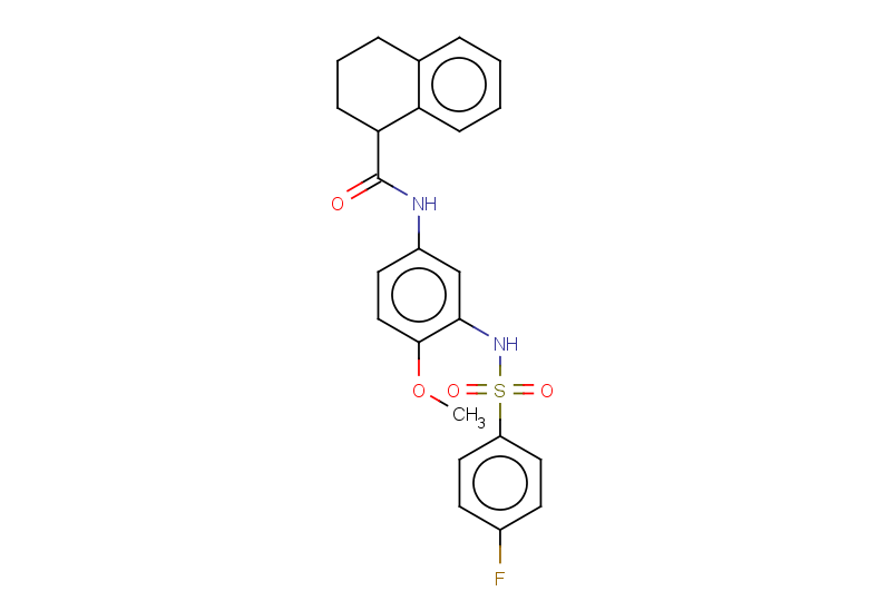 N-[3-(4-fluorobenzenesulfonamido)-4-methoxyphenyl]-1,2,3,4-tetrahydronaphthalene-1-carboxamide