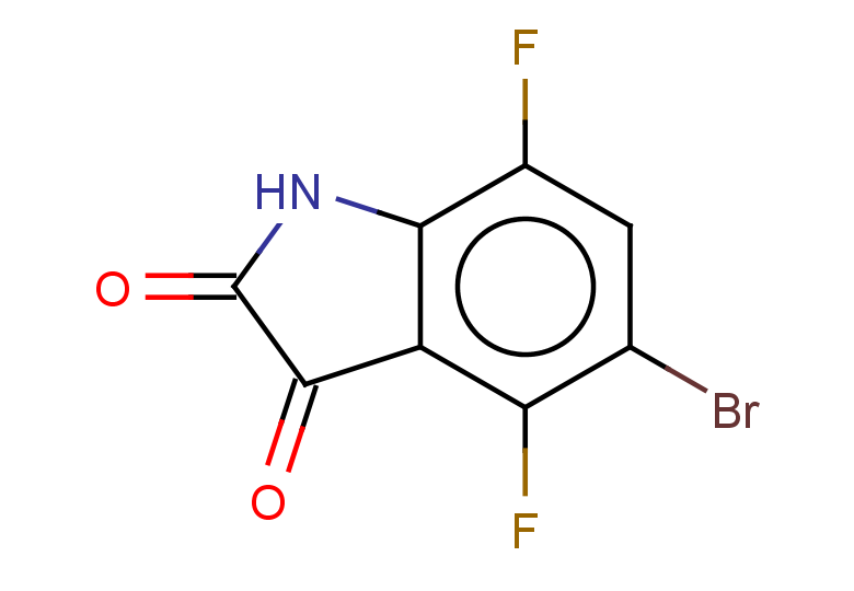 5-bromo-4,7-difluoro-2,3-dihydro-1H-indole-2,3-dione