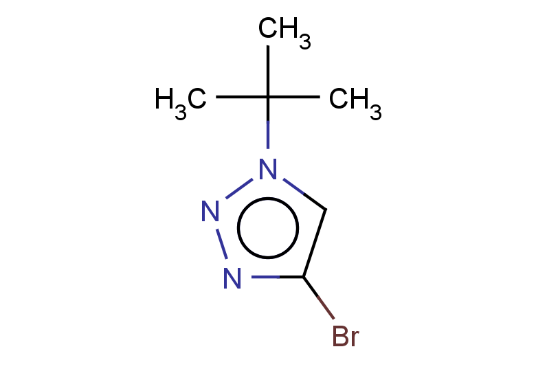 4-bromo-1-tert-butyl-1H-1,2,3-triazole