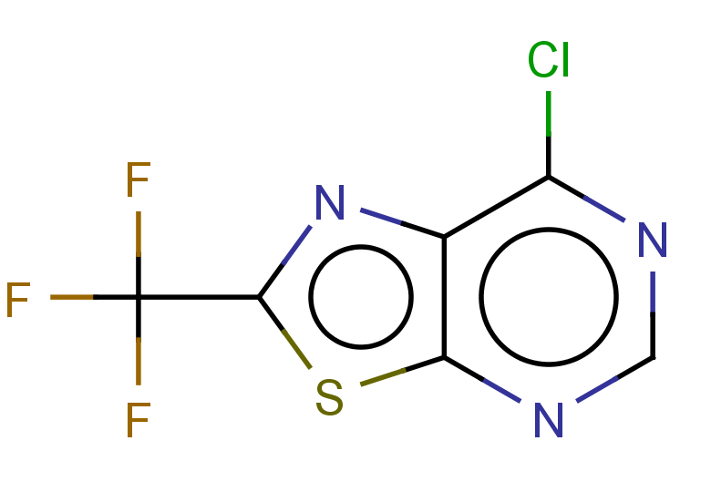 7-chloro-2-(trifluoromethyl)-[1,3]thiazolo[5,4-d]pyrimidine