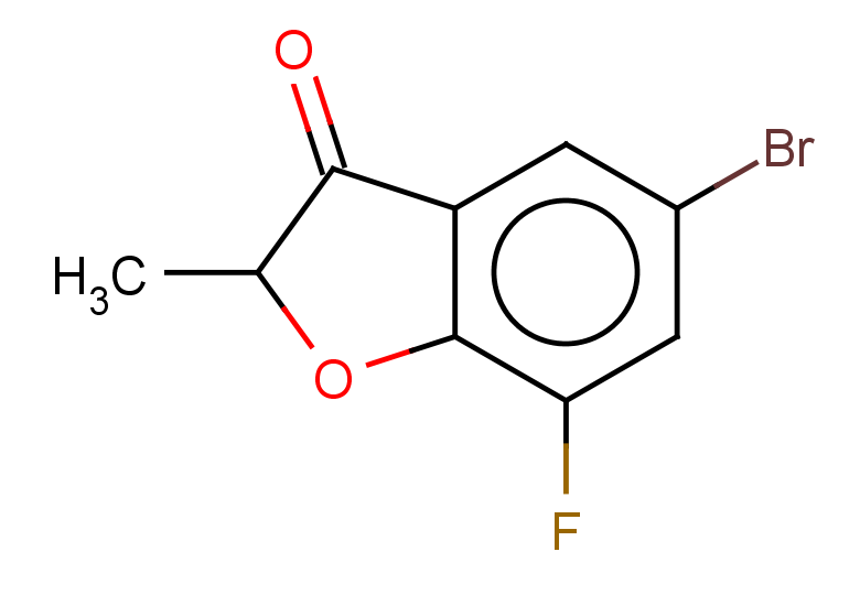5-bromo-7-fluoro-2-methylbenzofuran-3(2H)-one