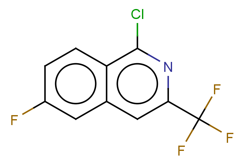 1-chloro-6-fluoro-3-(trifluoromethyl)isoquinoline