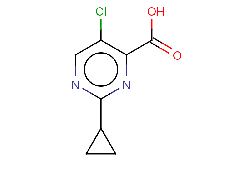 5-chloro-2-cyclopropylpyrimidine-4-carboxylic acid