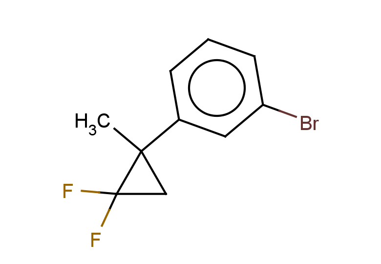 1-bromo-3-(2,2-difluoro-1-methylcyclopropyl)benzene