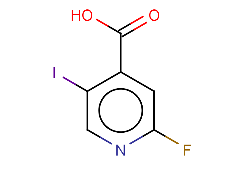2-fluoro-5-iodopyridine-4-carboxylic acid