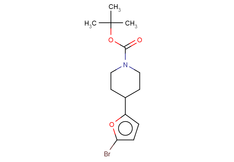 tert-butyl 4-(5-bromofuran-2-yl)piperidine-1-carboxylate