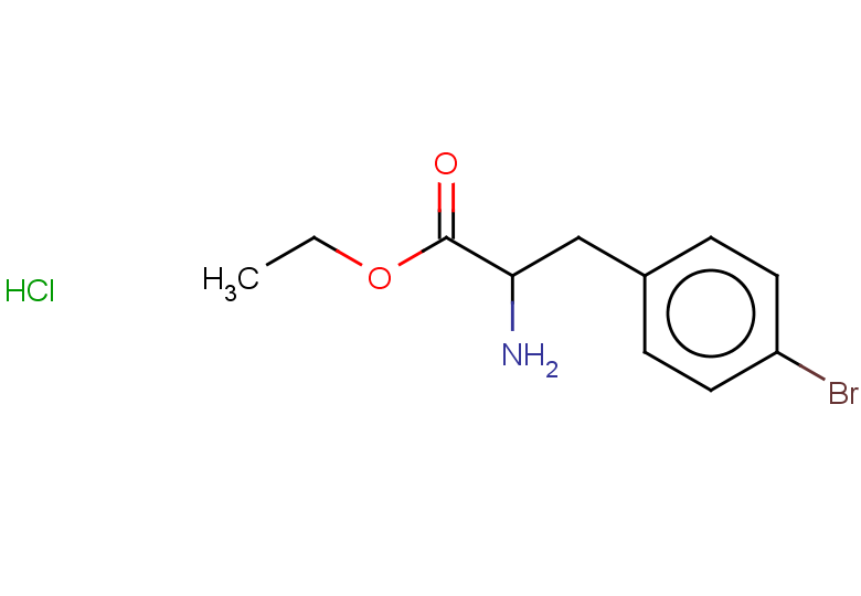 ethyl 2-amino-3-(4-bromophenyl)propanoate hydrochloride