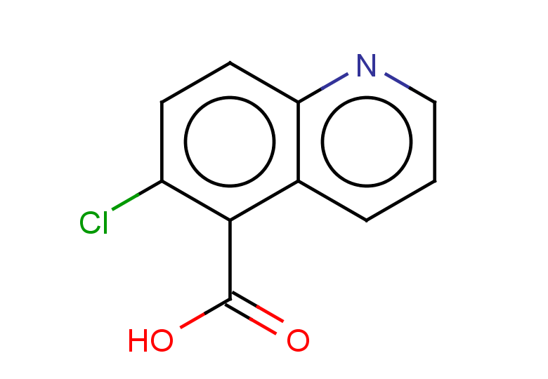 6-chloro-5-quinolinecarboxylic acid