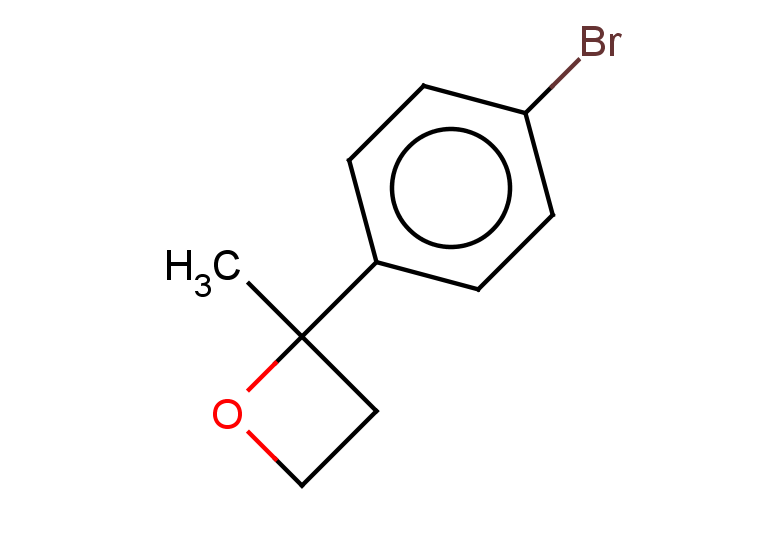 2-(4-bromophenyl)-2-methyloxetane