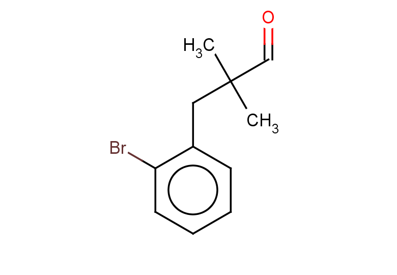 3-(2-bromophenyl)-2,2-dimethylpropanal