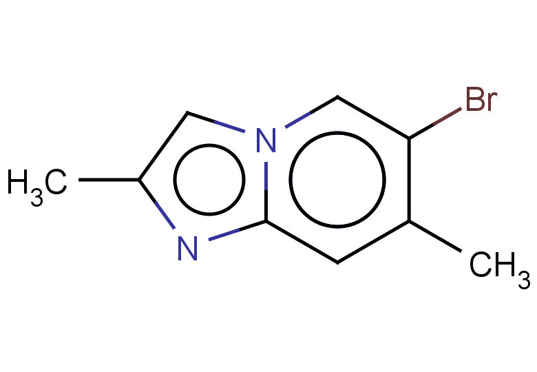 6-bromo-2,7-dimethylimidazo[1,2-a]pyridine