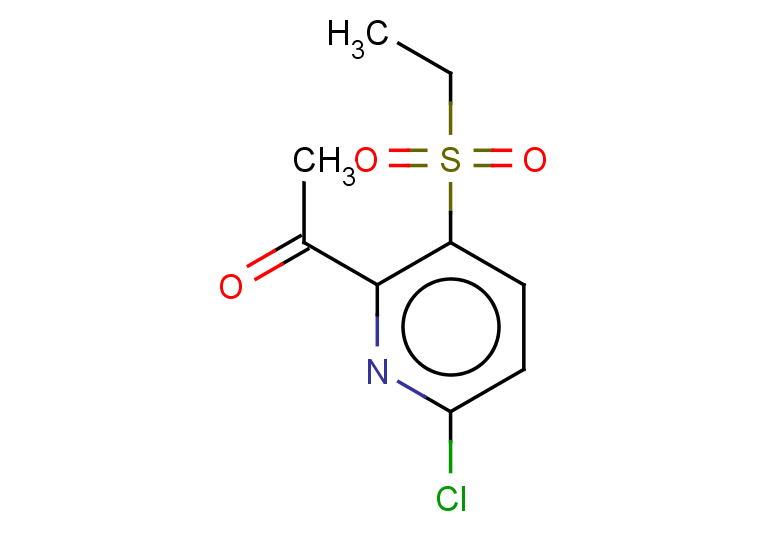 1-[6-chloro-3-(ethanesulfonyl)pyridin-2-yl]ethan-1-one