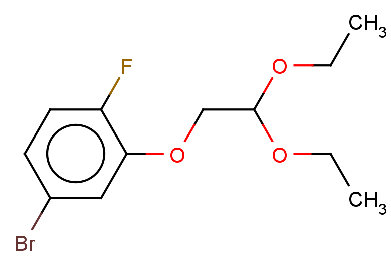 4-BROMO-2-(2,2-DIETHOXYETHOXY)-1-FLUOROBENZENE