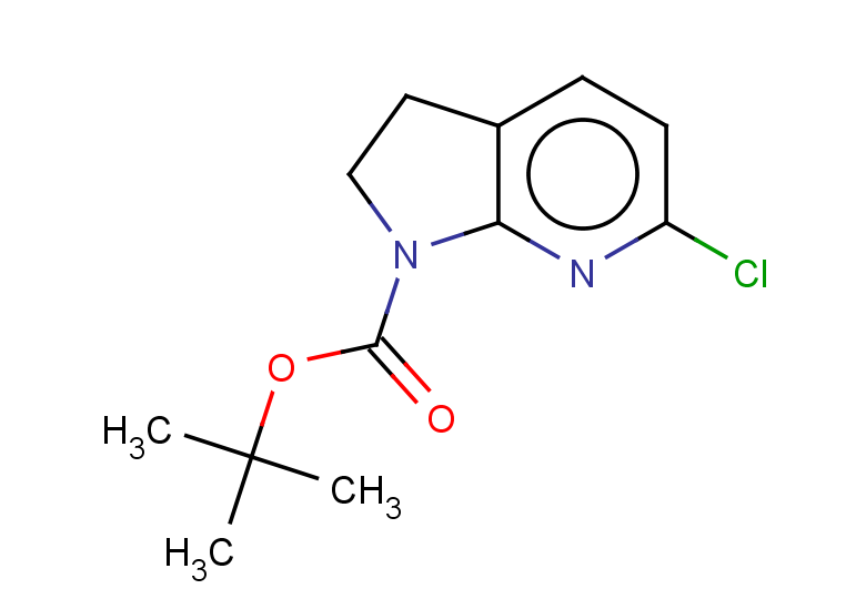 tert-butyl 6-chloro-1H,2H,3H-pyrrolo[2,3-b]pyridine-1-carboxylate