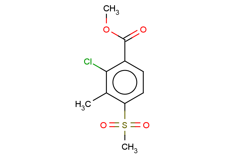 methyl 2-chloro-4-methanesulfonyl-3-methylbenzoate