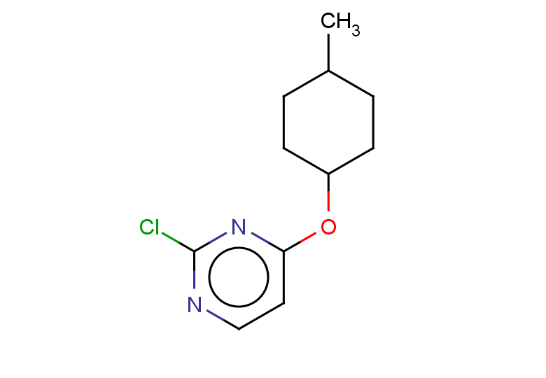 2-chloro-4-((4-methylcyclohexyl)oxy)pyrimidine, Mixture of diastereomers