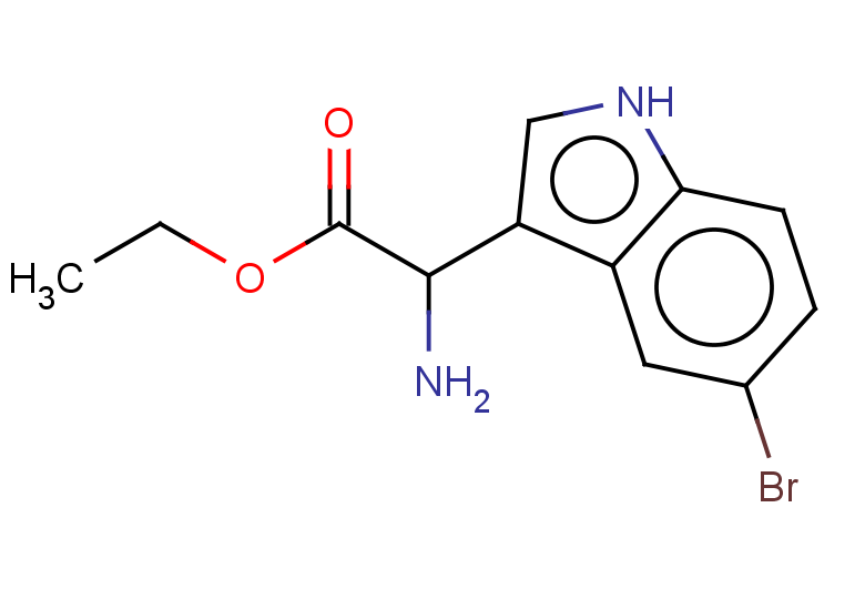 ethyl 2-amino-2-(5-bromo-1H-indol-3-yl)acetate