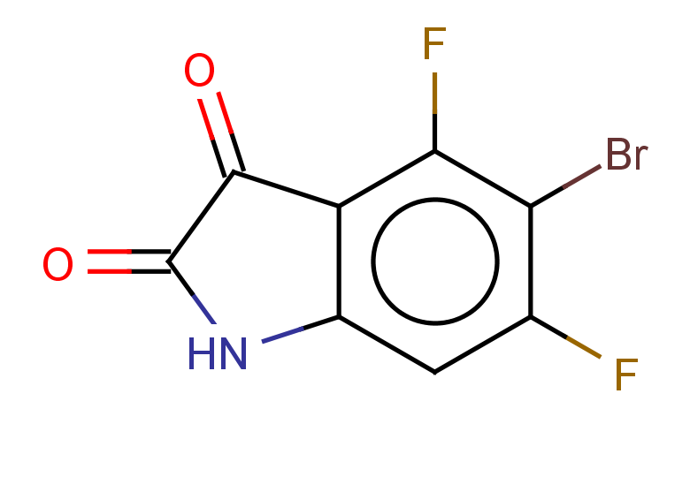 5-bromo-4,6-difluoro-2,3-dihydro-1H-indole-2,3-dione