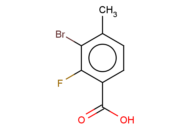3-bromo-2-fluoro-4-methylbenzoic acid