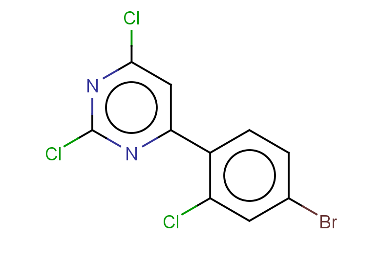4-(4-bromo-2-chlorophenyl)-2,6-dichloropyrimidine