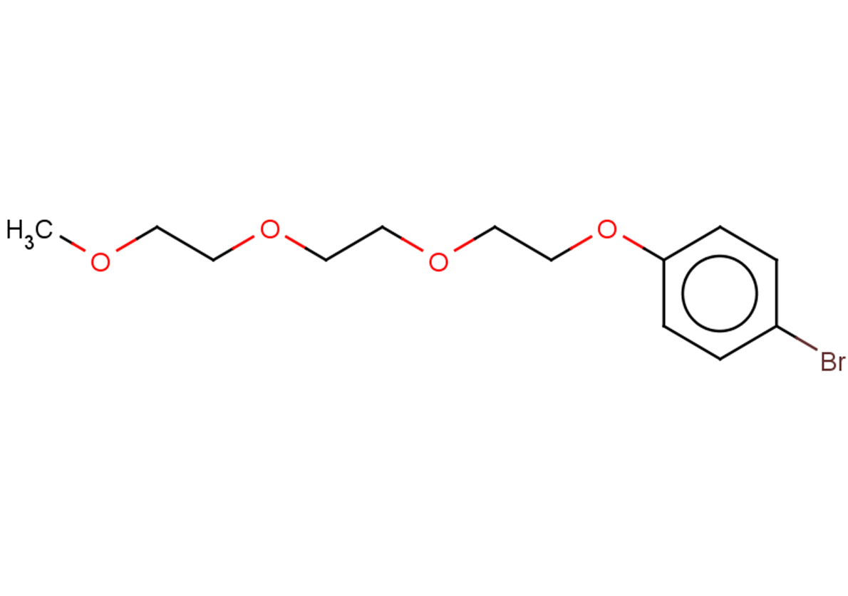 1-bromo-4-{2-[2-(2-methoxyethoxy)ethoxy]ethoxy}benzene