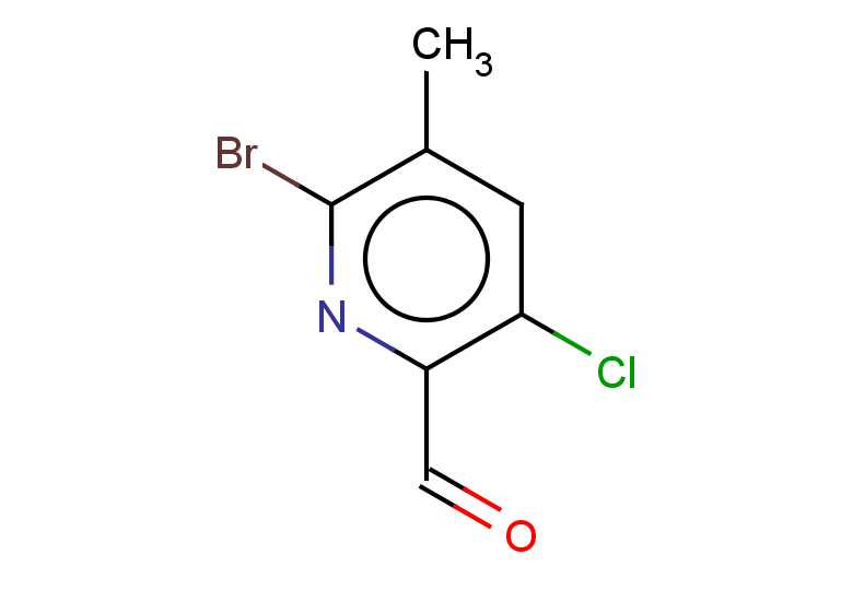 6-bromo-3-chloro-5-methylpyridine-2-carbaldehyde