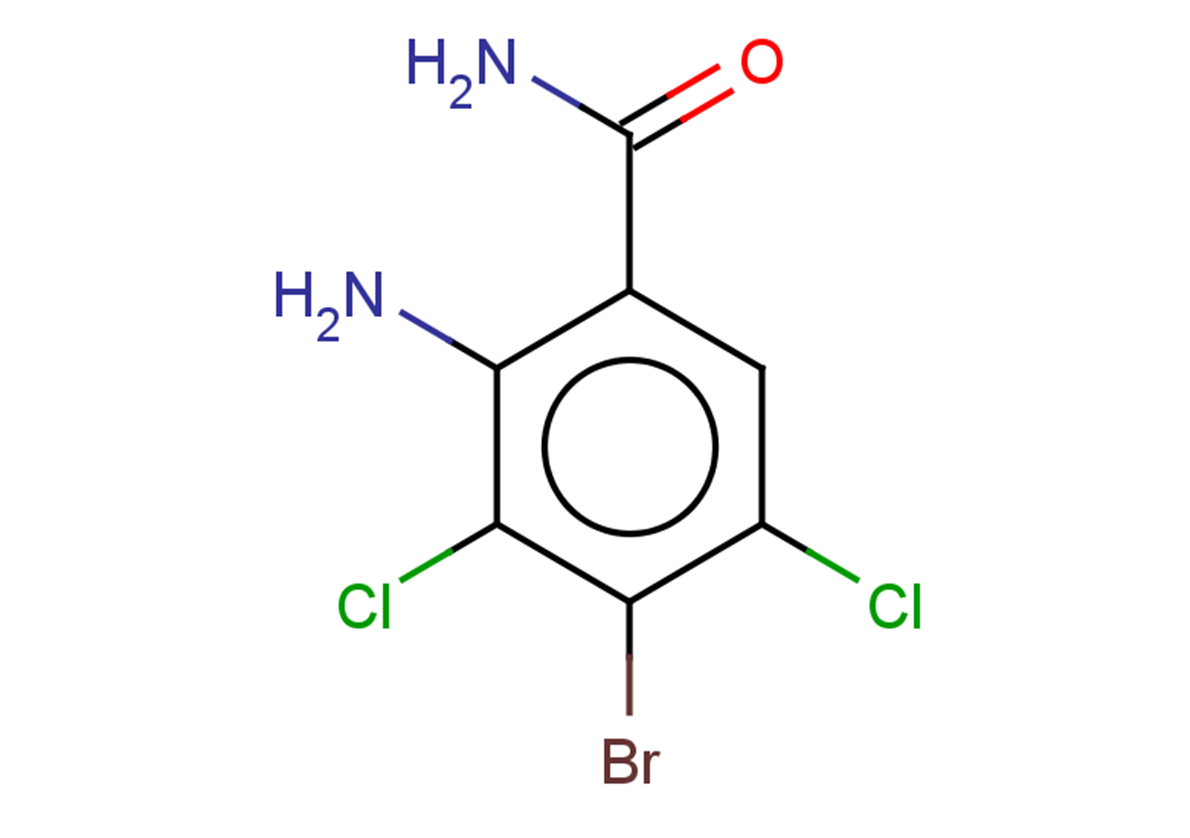 2-amino-4-bromo-3,5-dichlorobenzamide
