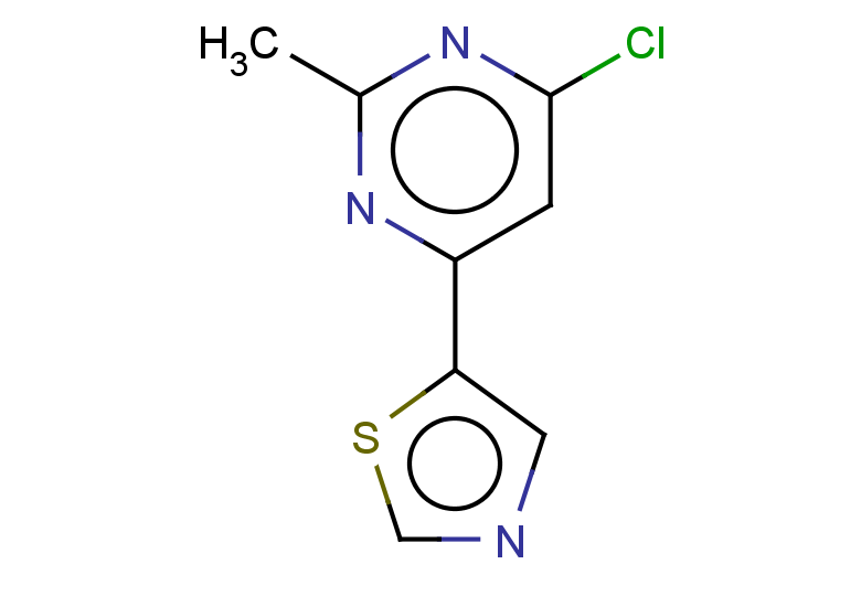 5-(6-chloro-2-methylpyrimidin-4-yl)thiazole