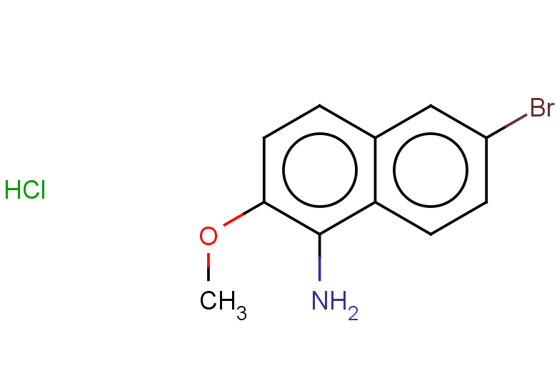 6-bromo-2-methoxynaphthalen-1-amine hydrochloride