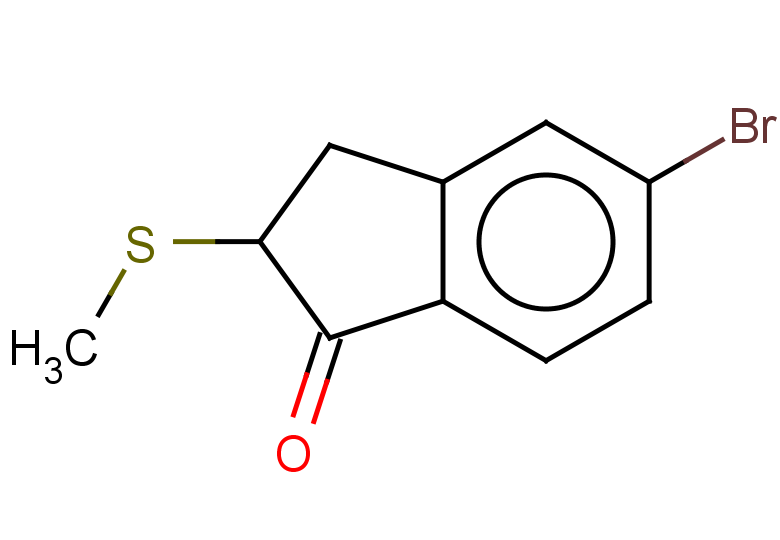 5-bromo-2-(methylsulfanyl)-2,3-dihydro-1H-inden-1-one