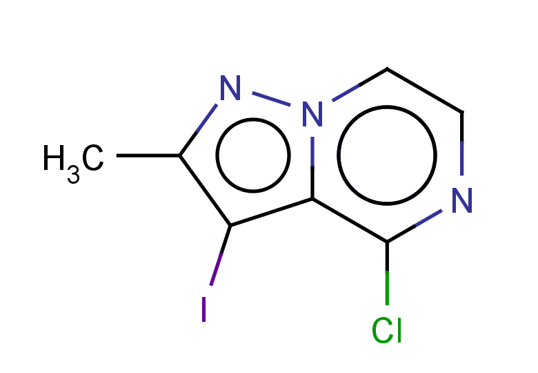 4-chloro-3-iodo-2-methylpyrazolo[1,5-a]pyrazine
