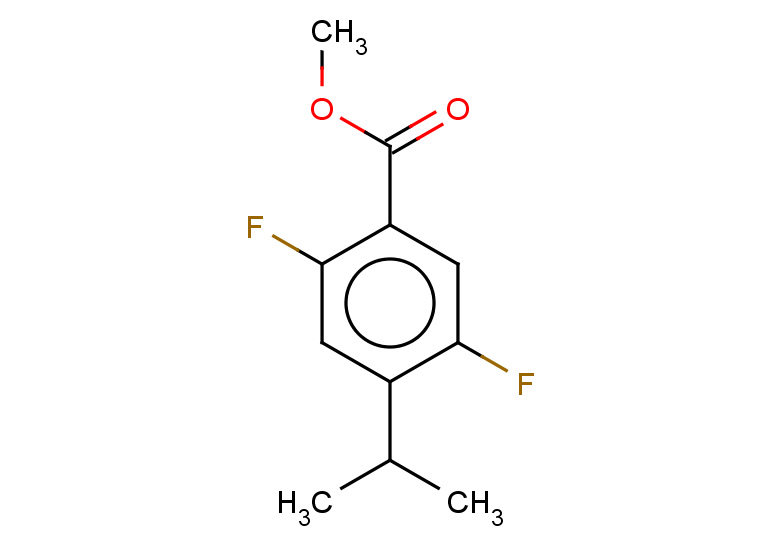 methyl 2,5-difluoro-4-(propan-2-yl)benzoate