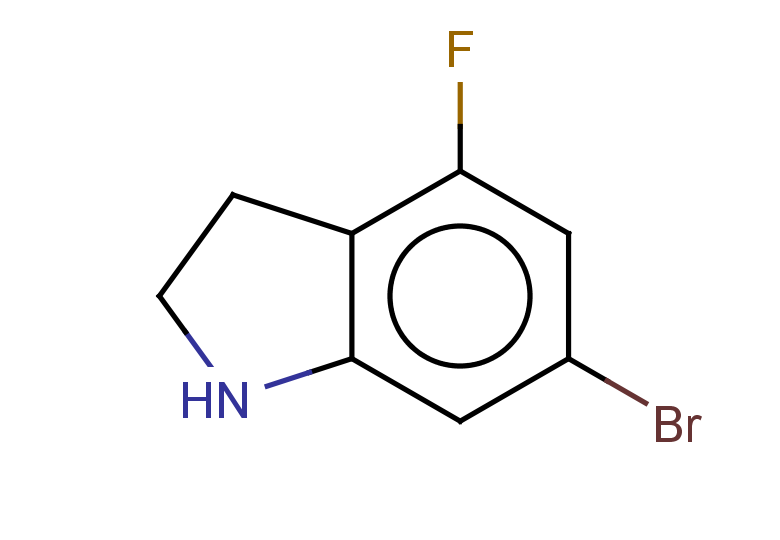 6-bromo-4-fluoro-2,3-dihydro-1H-indole