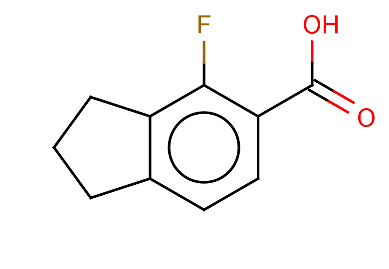 4-fluoro-2,3-dihydro-1H-indene-5-carboxylic acid
