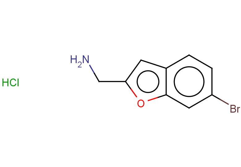 1-(6-bromo-1-benzofuran-2-yl)methanamine hydrochloride