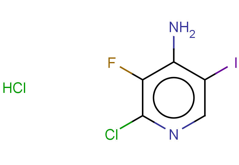 2-chloro-3-fluoro-5-iodopyridin-4-amine hydrochloride