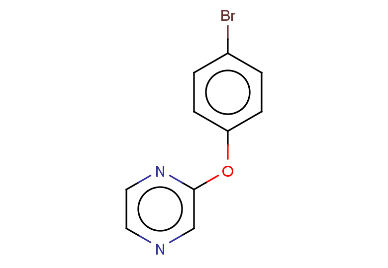 2-(4-bromophenoxy)pyrazine
