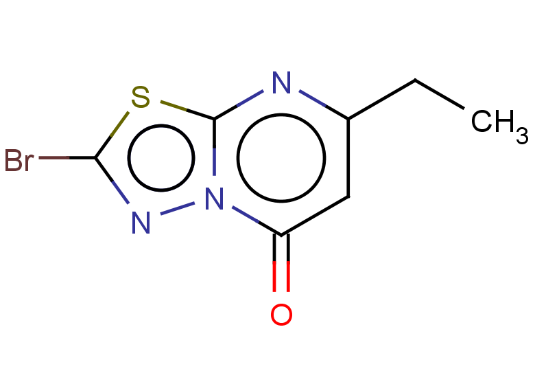 2-bromo-7-ethyl-5H-[1,3,4]thiadiazolo[3,2-a]pyrimidin-5-one